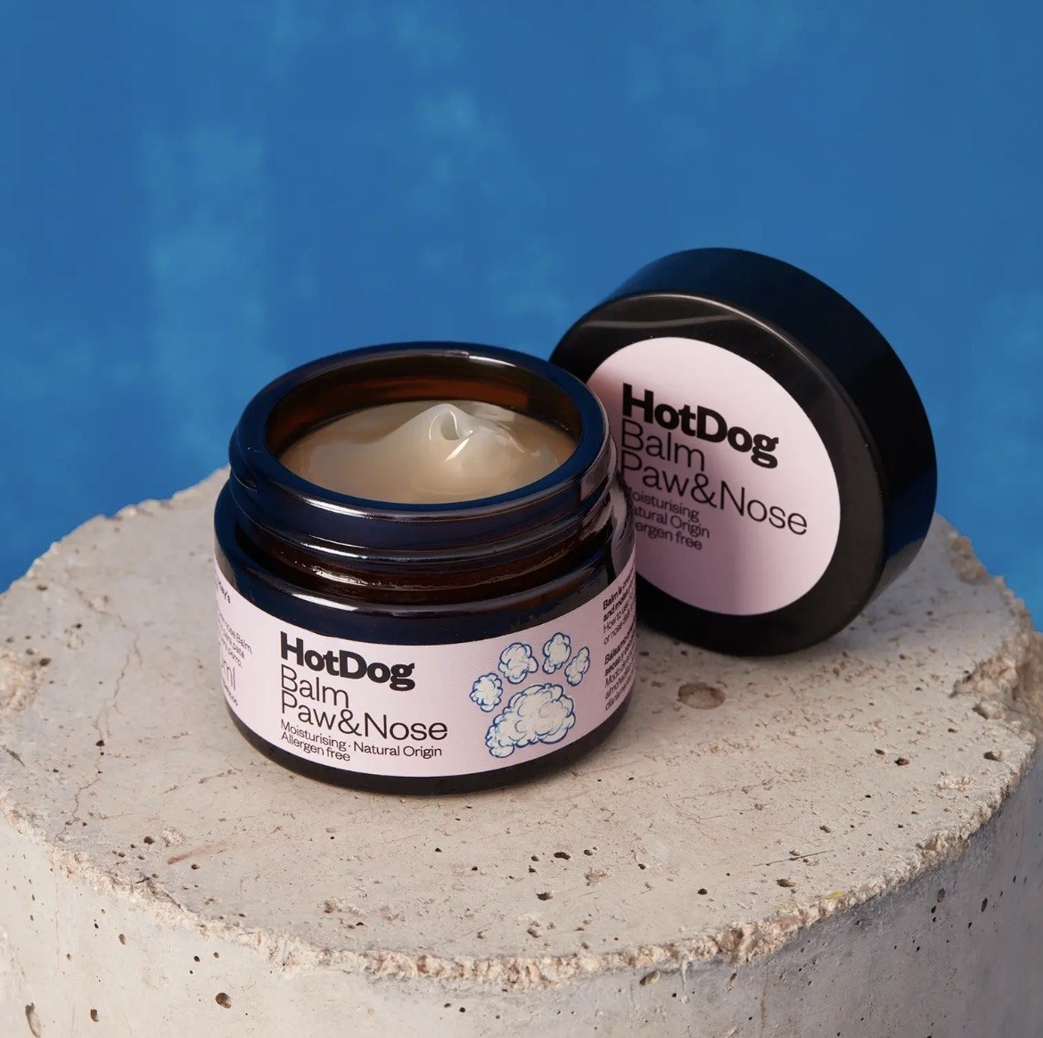 Baume pattes et truffe HotDog pour chien