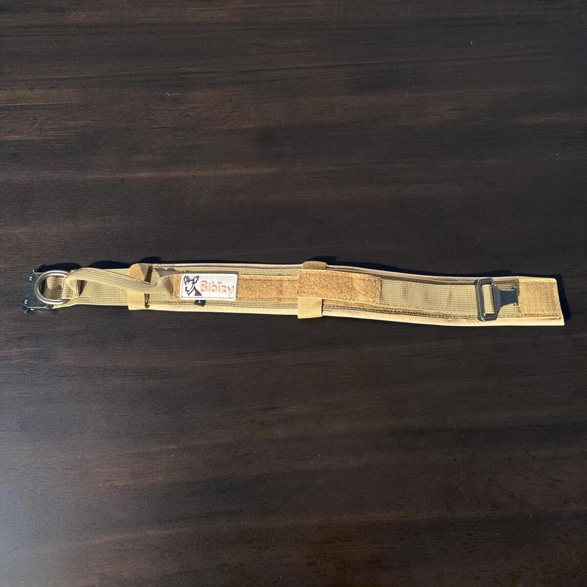 Collier tactique Bibizy coloris coyote/tan