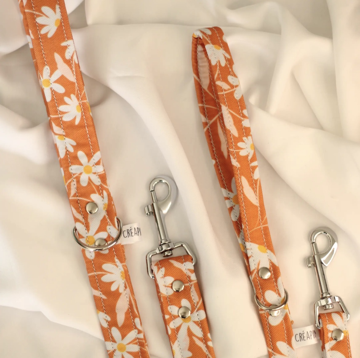 Laisses imperméables motif petite fleur Bibizy